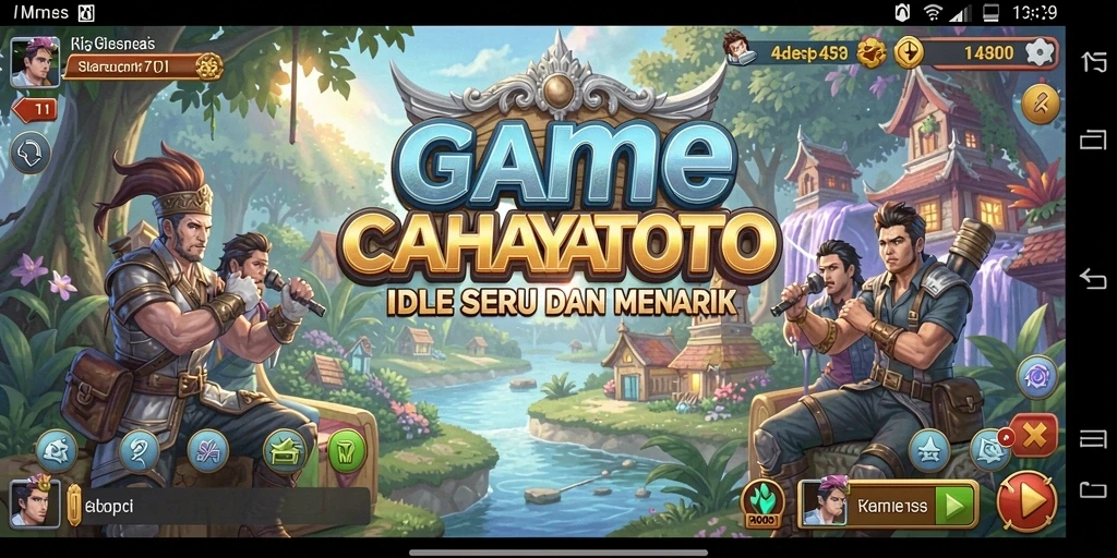 Tampilan gameplay CAHAYATOTO yang menarik dan dinamis.