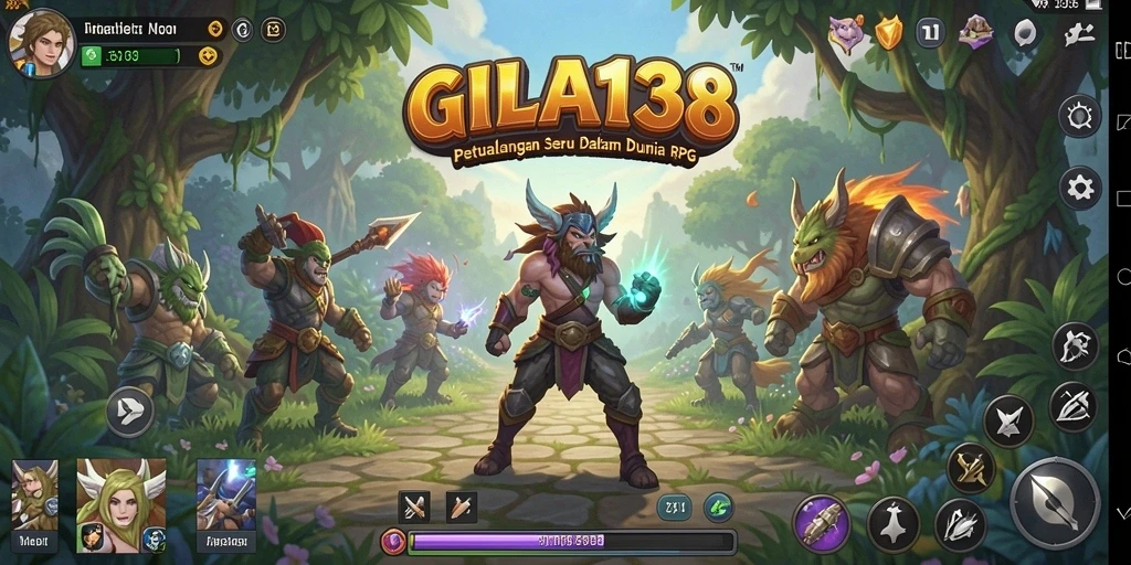 Tangkapan layar GILA138 menampilkan aksi seru dalam dunia RPG yang memukau.