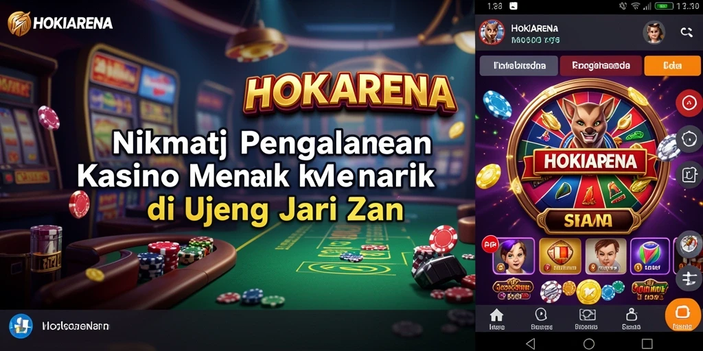 Tampilan gameplay HOKIARENA yang mengesankan dan interaktif.