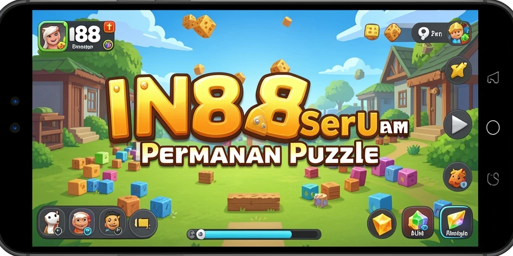 Screenshot menunjukkan tantangan gameplay Puzzle yang seru dan menyenangkan.