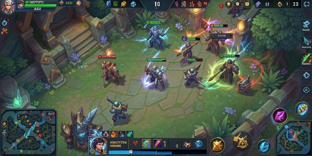 Tampilan menarik dari gameplay KIKOTOTO yang intens.