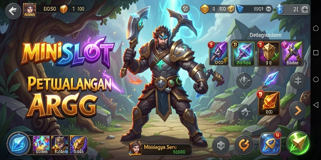Gameplay seru yang menggambarkan pertempuran dalam dunia ARPG.