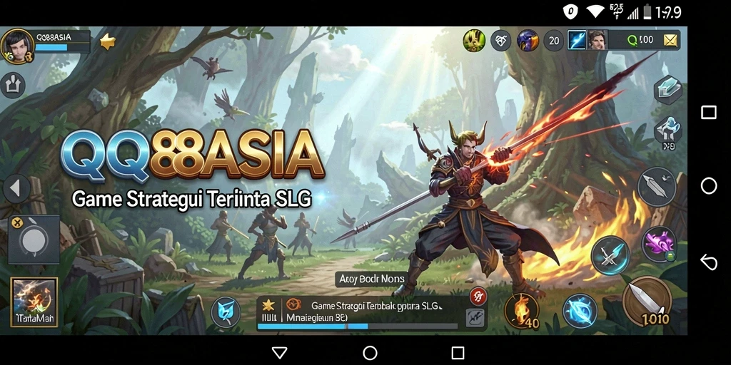 Tampilan gameplay menarik dengan strategi mendalam di QQ88ASIA.