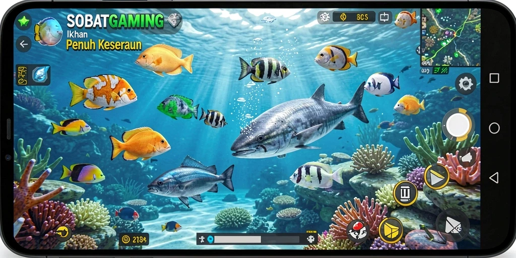 Gameplay Tembak Ikan yang seru dan menarik di SOBATGAMING.